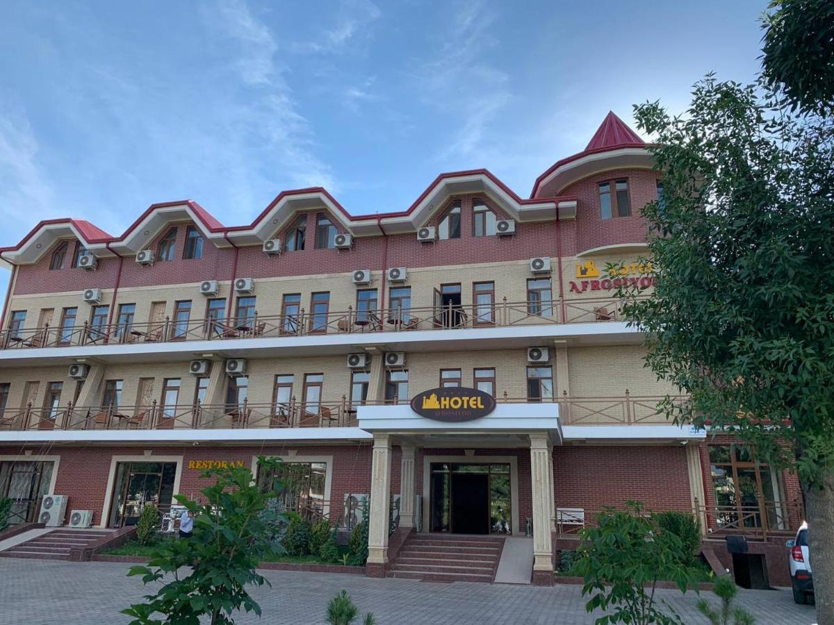 Hotel Afrosiyob Qarshi Buitenkant foto
